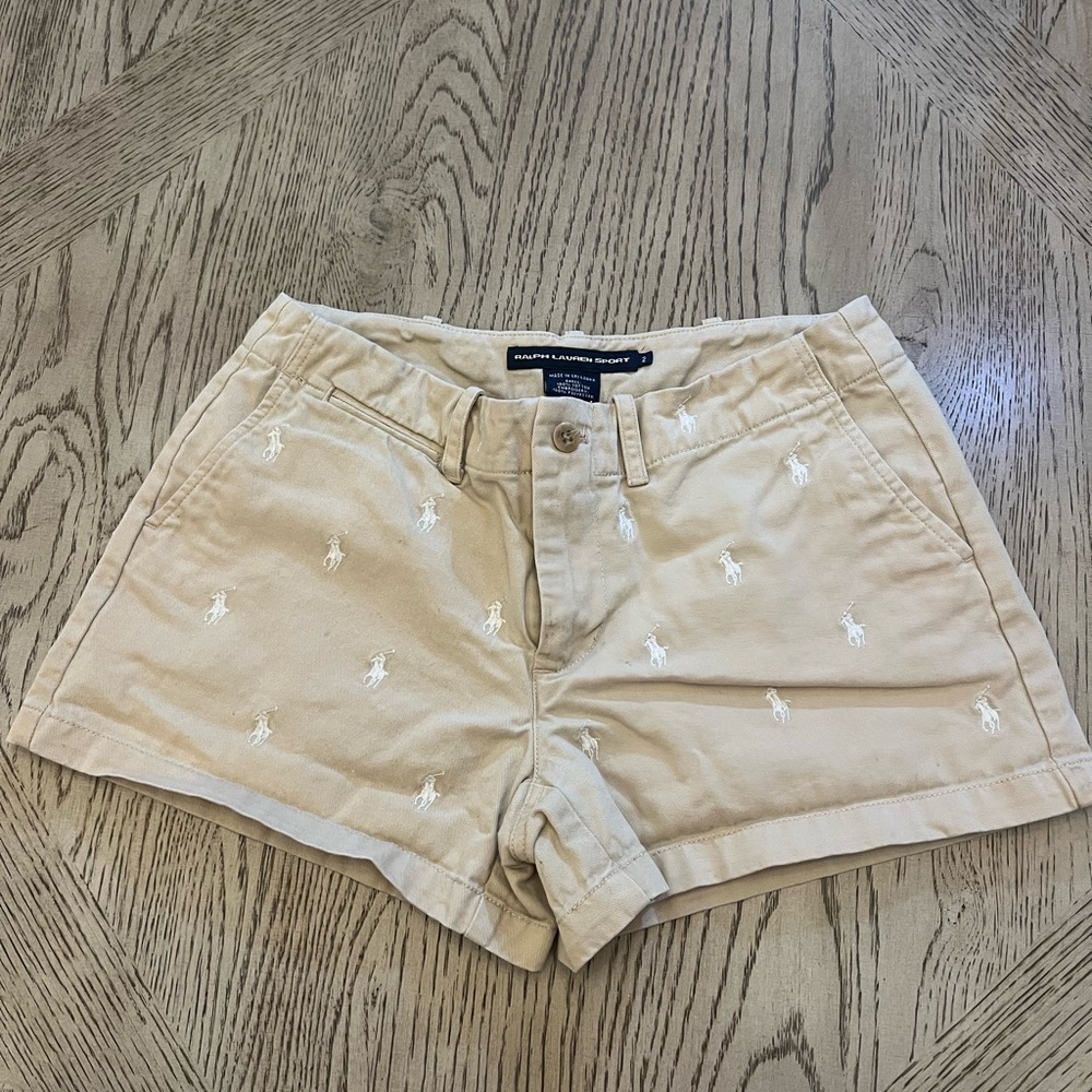 Ralph Lauren Sport Ladies Chino Shorts - Size 2